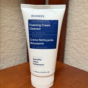 NEW…Korres Greek Yoghurt Foaming Cream Cleanser…